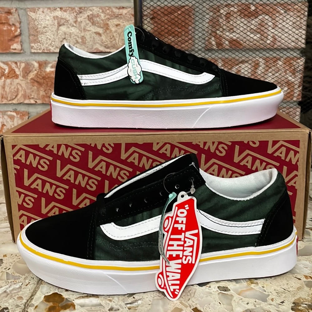 Vans comfy Cush Old Skool trip Outdoors black tie dye